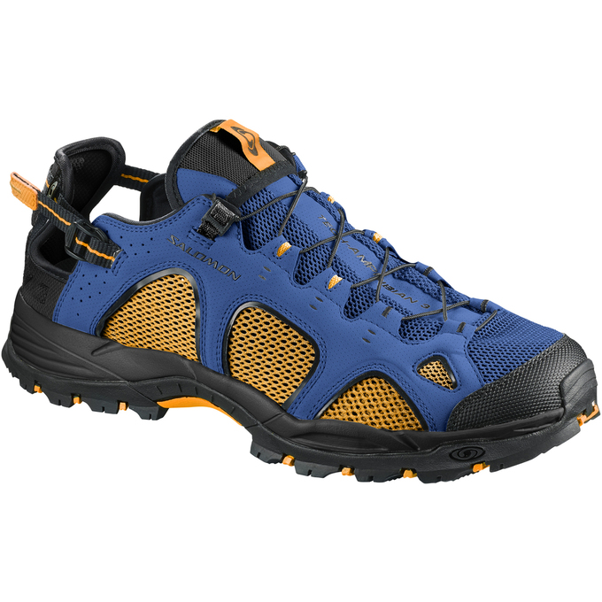 Chaussures Aquatiques Salomon Homme Bleu Marine / Noir - Salomon TECHAMPHIBIAN 3 - France (4986-WSNA